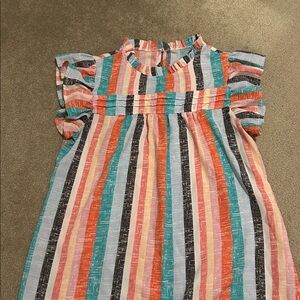 Striped Multicolor Women's Top
